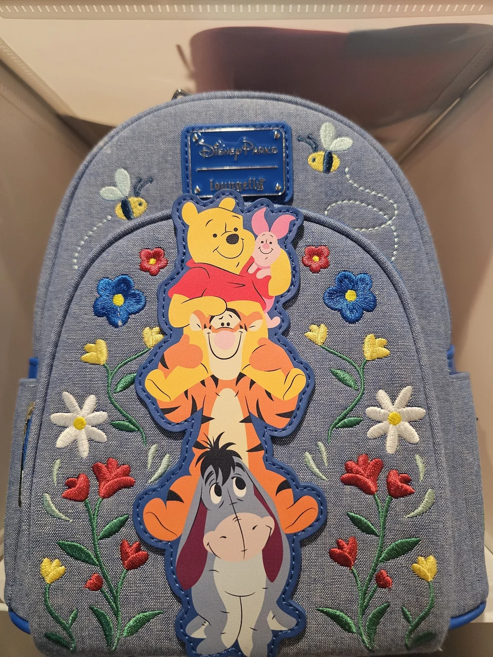 Disney Parks Winnie the Pooh Loungefly Mini Backpack